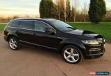 Classic 2008 BLACK AUDI Q7 S LINE 3.0 TDI QUATTRO AUTO TIPTRONIC 5 DR 7 SEATER 81k MILES for Sale