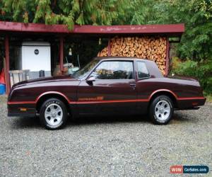 Classic 1986 Chevrolet Monte Carlo for Sale