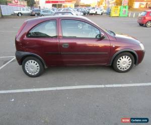 Classic 2003 VAUXHALL CORSA CLUB 16V RED for Sale