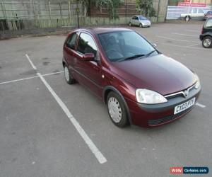 Classic 2003 VAUXHALL CORSA CLUB 16V RED for Sale