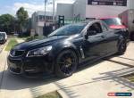 2013 Holden Ute VF SV6 Black Manual 6sp M Utility for Sale