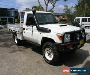 Classic 2012 Toyota Landcruiser VDJ79R MY12 Update GX (4x4) White Manual 5sp M for Sale