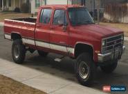 1990 Chevrolet Other Pickups Silverado Crew Cab Pickup 4-Door for Sale