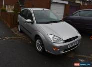 2001 FORD FOCUS GHIA 2.0ltr Petrol SILVER Genuine 76.000 Miles for Sale