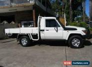 2014 Toyota Landcruiser VDJ79R MY12 Update GX (4x4) White Manual 5sp M for Sale