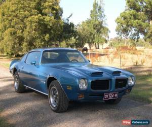 Classic Pontiac Firebird Formula 455 - Ram Air & 4 speed manual  for Sale