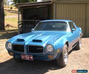 Classic Pontiac Firebird Formula 455 - Ram Air & 4 speed manual  for Sale