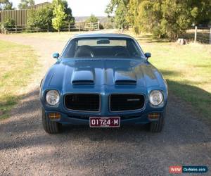 Classic Pontiac Firebird Formula 455 - Ram Air & 4 speed manual  for Sale