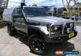 Classic 2001 Toyota Landcruiser FZJ79R (4x4) Silver Manual 5sp M Cab Chassis for Sale