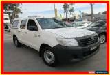 Classic 2012 Toyota Hilux TGN16R MY12 Workmate White Automatic 4sp A 4D UTILITY for Sale