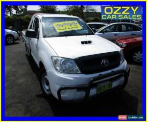 Classic 2009 Toyota Hilux KUN16R 09 Upgrade SR White Manual 5sp M Cab Chassis for Sale