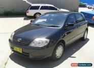 TOYOTA COROLLA 02/2002 AUTOMATIC POWER STEER AIR CON REGO 07/2017 186OOOKL CHEAP for Sale