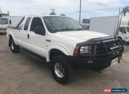 2003 Ford F250 RN XLT (4x4) White Automatic 4sp A Extracab for Sale
