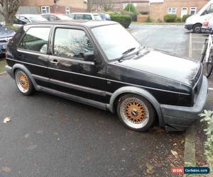 Classic VW golf mk2 16v gti black project spares or repair for Sale