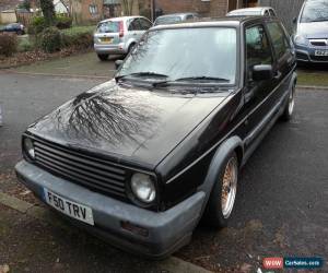 Classic VW golf mk2 16v gti black project spares or repair for Sale