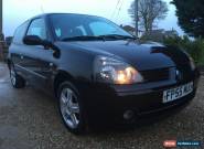 renault clio 1.2 16v campus sport spares or repair for Sale