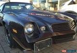 Classic 1981 Chevrolet Camaro for Sale