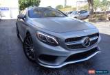 Classic 2015 Mercedes-Benz S-Class 2-door coupe 4Matic for Sale