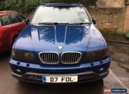 2001 BMW X5 SPORT AUTO BLUE for Sale