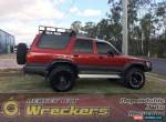 Toyota 4Runner manual 4wd red wagon for Sale