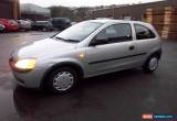 Classic 2001 VAUXHALL CORSA CLUB 1.0 12V SILVER, SPARES OR EASY REPAIR for Sale