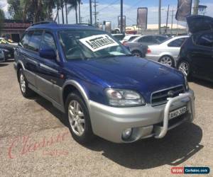 Classic 2002 Subaru Outback MY03 2.5I Blue Automatic A Wagon for Sale