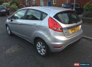 2009 (59) FORD FIESTA ZETEC DIESEL MANUAL 1.4L TDCI SILVER  FULL SERVICE HISTORY for Sale