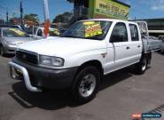 2002 Mazda B2500 Bravo DX (4x4) White Manual 5sp M Dual Cab Pick-up for Sale