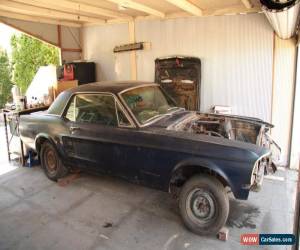 Classic 1967 Mustang Hardtop 289ci 2bbl V8 Project Car for Sale