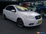 2009 Holden Barina TK MY09 White Automatic 4sp A Sedan for Sale