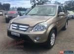 2005 Honda CR-V 2005 Upgrade (4x4) Sport Gold Automatic 5sp A Wagon for Sale