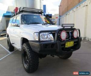 Classic 2011 Nissan Patrol GU 7 MY10 ST White Manual 5sp M Wagon for Sale