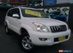 2004 Toyota Landcruiser Prado GRJ120R GXL (4x4) White Automatic 4sp A Wagon for Sale