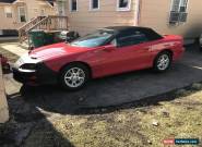 2001 Chevrolet Camaro Base Convertible 2-Door for Sale