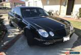 Classic 2007 Mercedes-Benz E-Class 4 door sedan for Sale