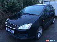 2004 FORD FOCUS C-MAX ZETEC BLACK (spares or repairs) for Sale