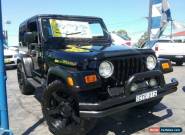 2006 Jeep Wrangler TJ Golden Eagle Black Manual 6sp M Softtop for Sale