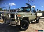 1990 Toyota Landcruiser FJ75R (4x4) Olive Green Manual 5sp M for Sale