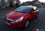 Classic Vauxhall Corsa 1.2 SXI, 2010/60 plate, red, CD/AUX, electric windows, AC for Sale
