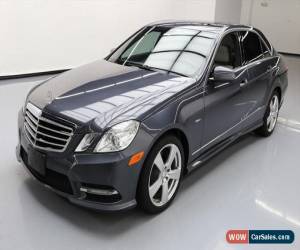 Classic 2012 Mercedes-Benz E-Class Base Sedan 4-Door for Sale