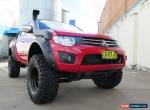 2010 Mitsubishi Triton MN MY11 GLX-R Red Manual 5sp M 4D UTILITY for Sale