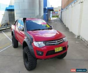 Classic 2010 Mitsubishi Triton MN MY11 GLX-R Red Manual 5sp M 4D UTILITY for Sale