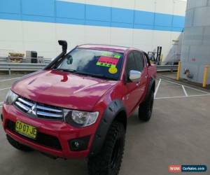 Classic 2010 Mitsubishi Triton MN MY11 GLX-R Red Manual 5sp M 4D UTILITY for Sale