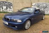 Classic 2001 BMW 325 CI Convertible M Sport In Blue With Black Leather *MOT November* for Sale