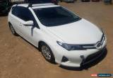 Classic 2013 TOYOTA COROLLA ASCENT HATCH 1.8L 6SPD MANUAL ZRE182R DAMAGED REPAIRABLE for Sale