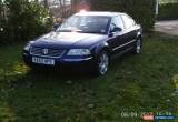 Classic 2003 VOLKSWAGEN PASSAT V6 TDI 163 PS BLUE for Sale