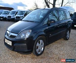 Classic 2006 VAUXHALL ZAFIRA LIFE BLACK 1.6       7 SEATS for Sale