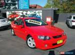 2003 Ford Falcon BA XR6 Red Manual 5sp M Sedan for Sale