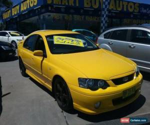 Classic 2004 Ford Falcon BA MkII XR6T Yellow Automatic 4sp A Sedan for Sale