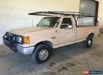 1989 Ford F-150 4WD Custom Standard Cab Pickup 2-Door for Sale